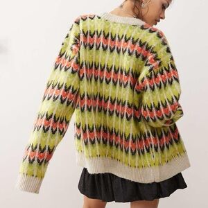 OBEY Granny Cardigan Size Small